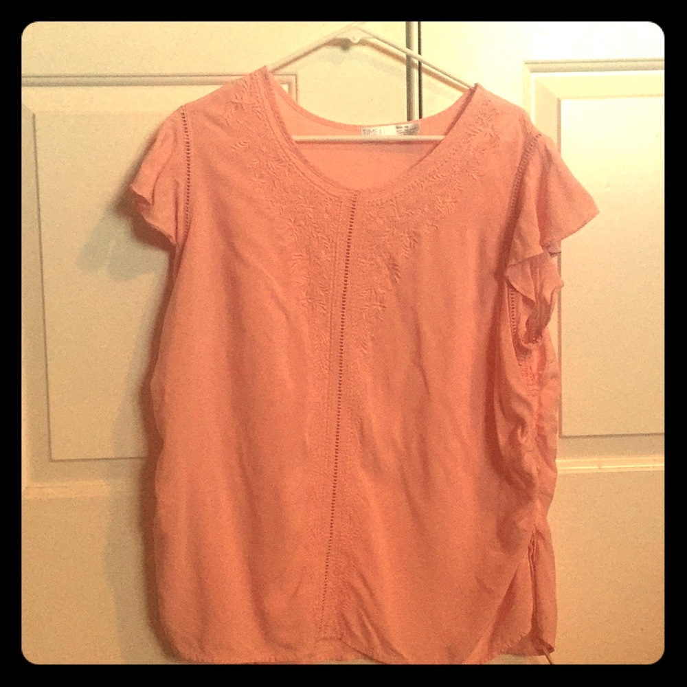 Pink short sleeved shirt from Walmart. XXXL 22